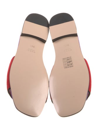 Gucci Suede Slides
