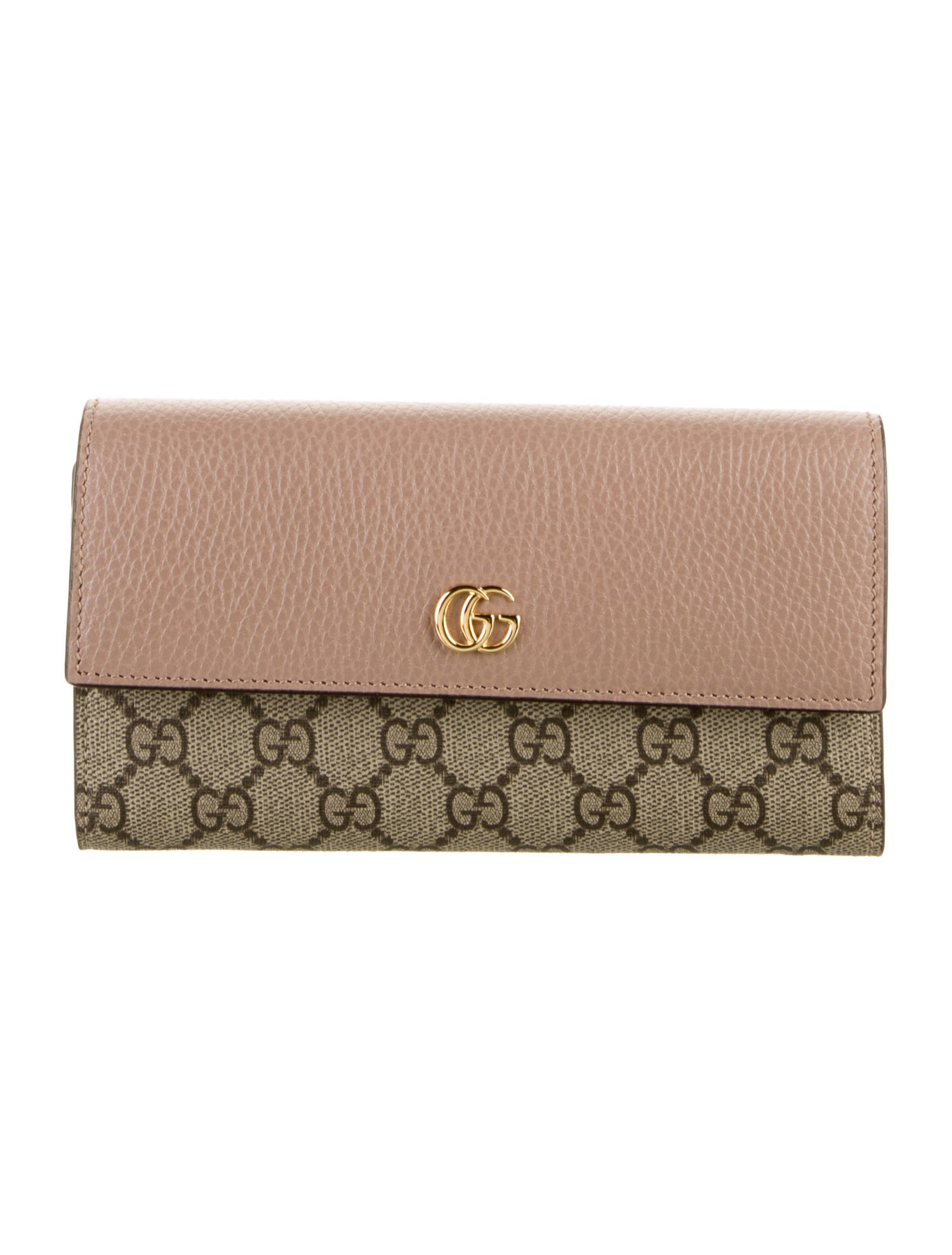 Gucci Marmont GG Supreme Continental Wallet