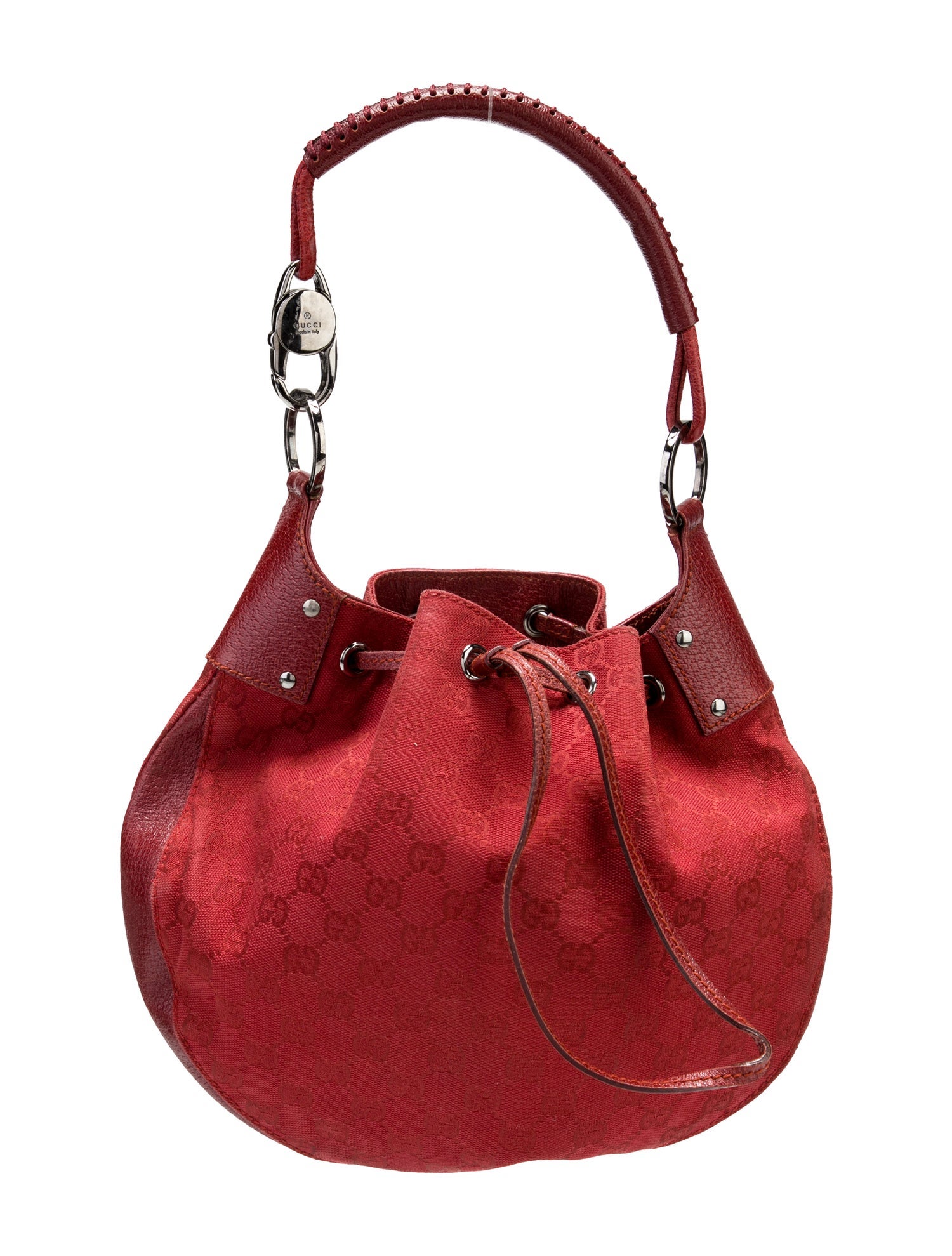 Gucci GG Canvas Shoulder Bag Vintage