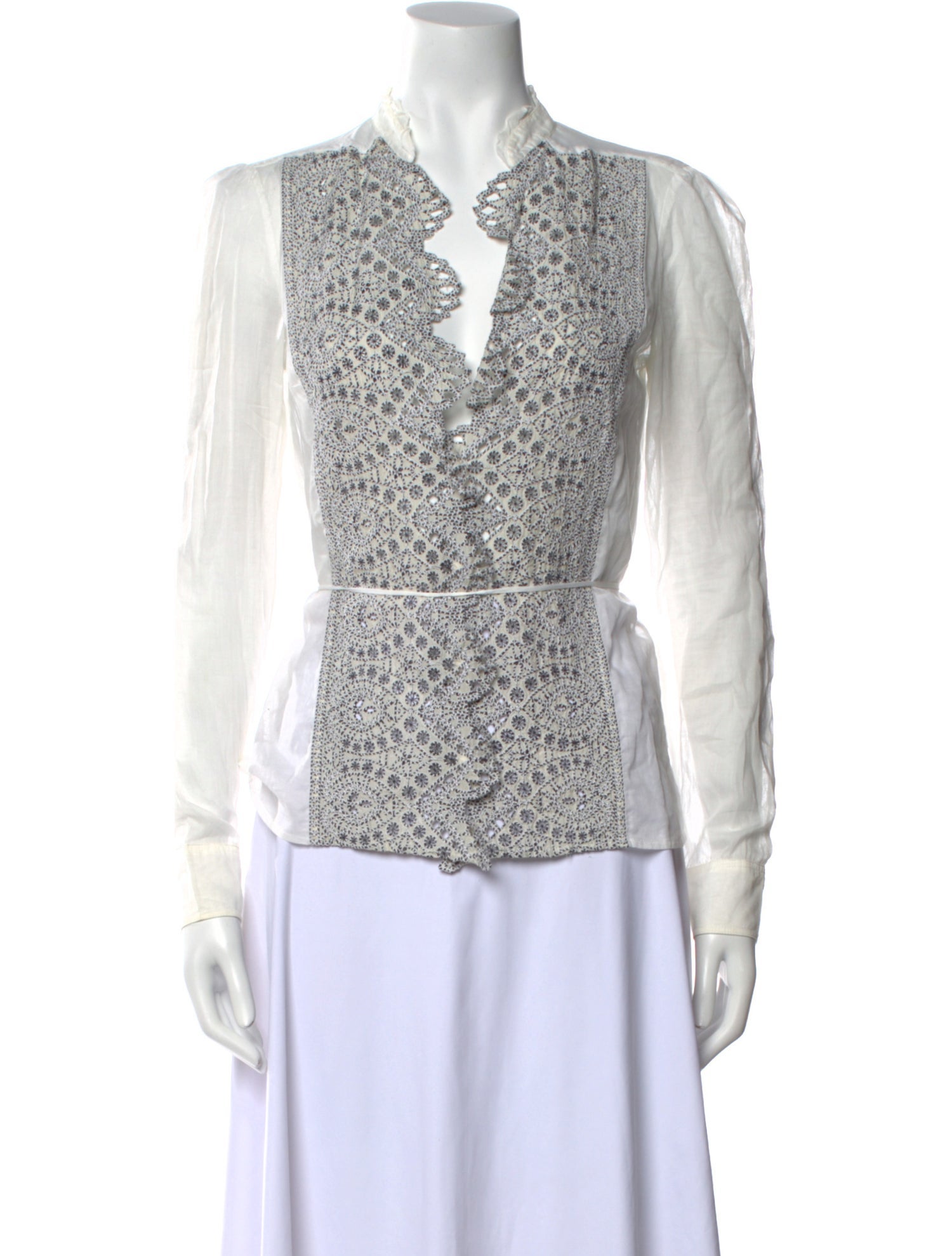 Gucci 2006 Printed Blouse