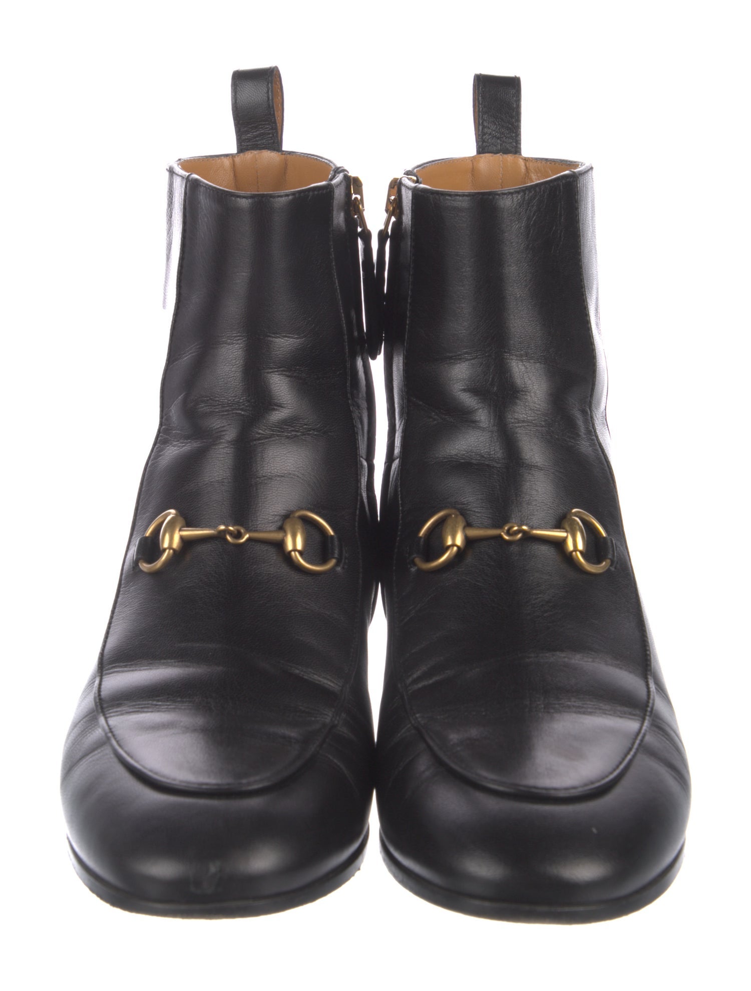 Gucci Horsebit Accent Leather Chelsea Boots