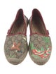 Gucci Flora Print Whipstitch Trim Espadrilles