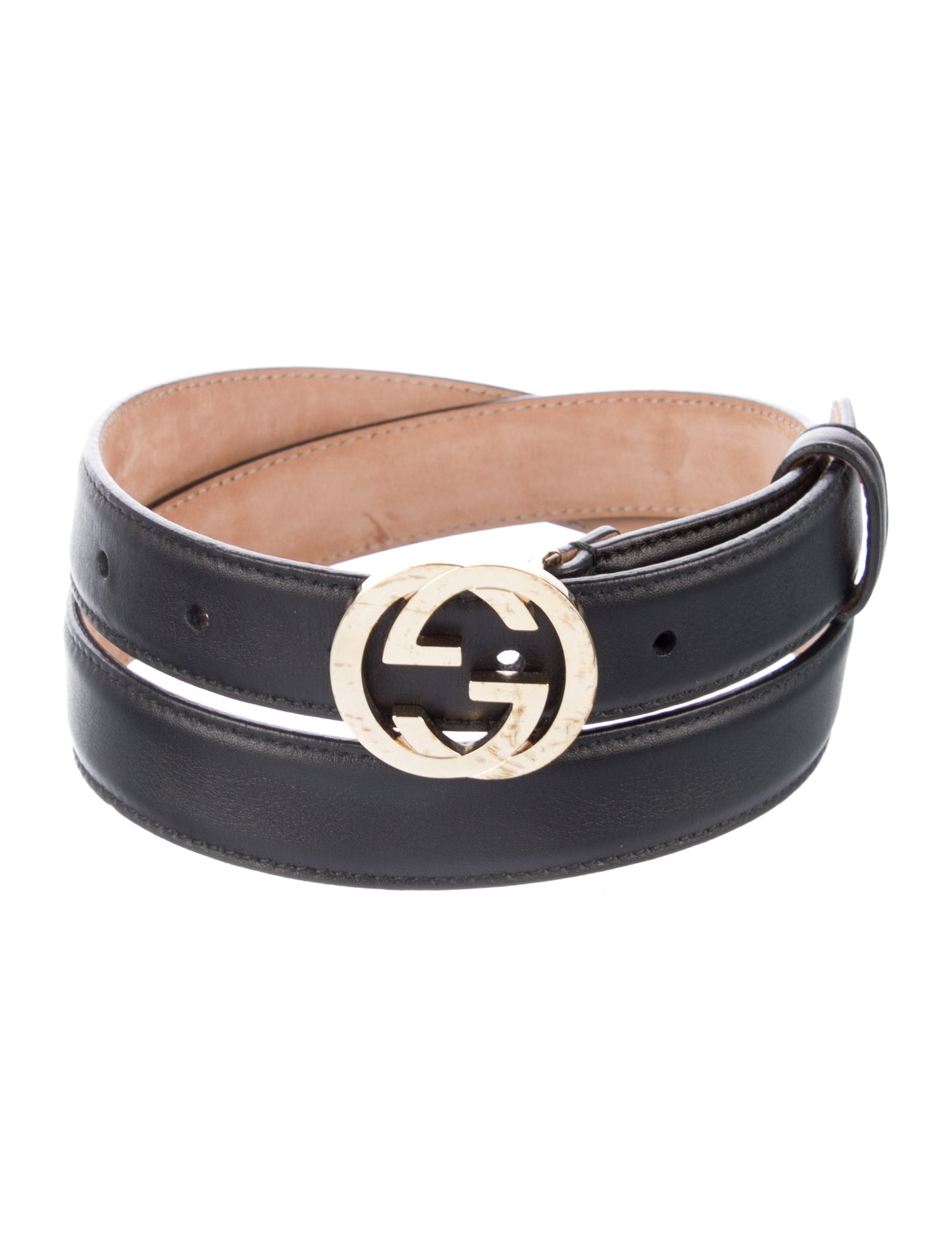 Gucci Skinny Leather Belt