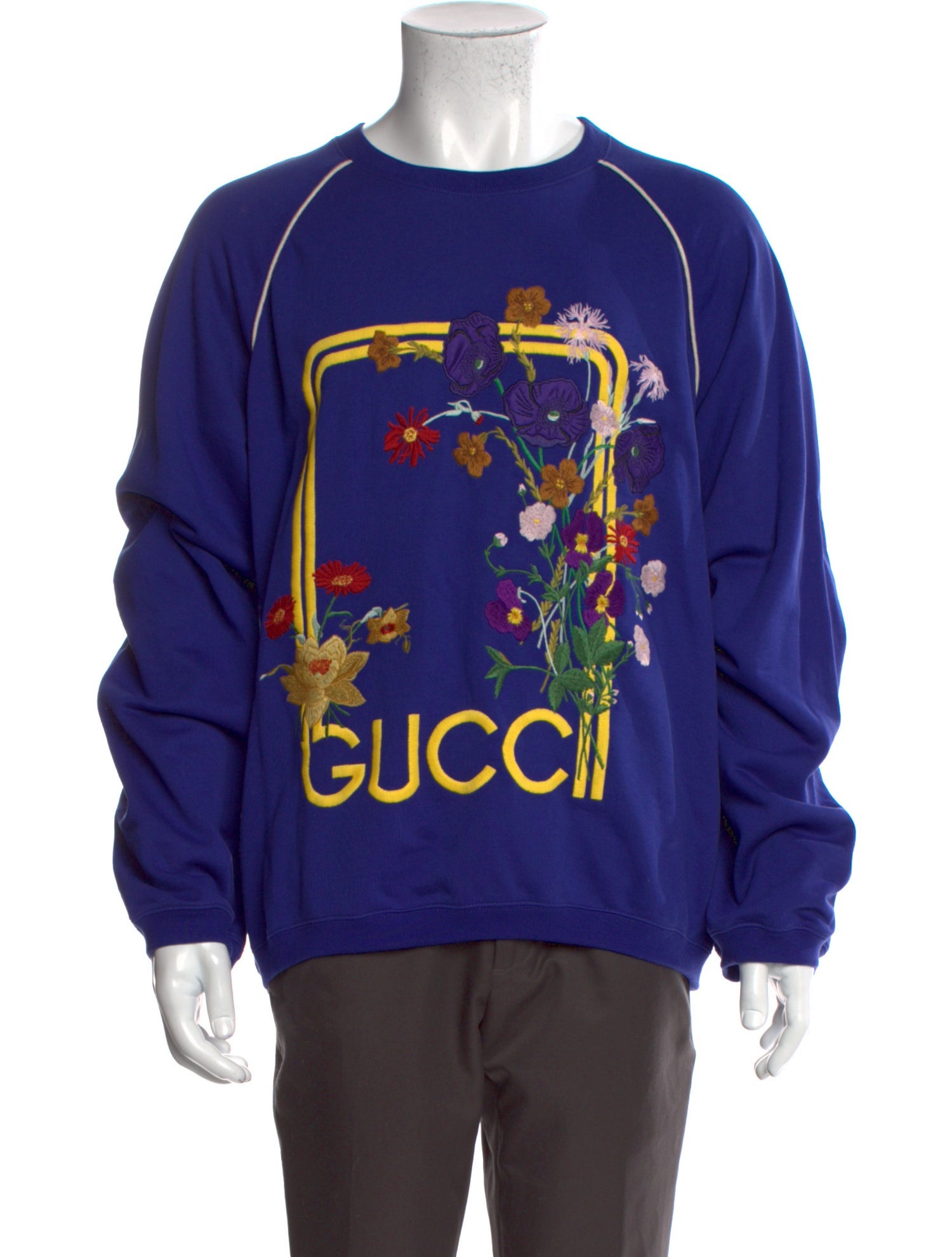 Gucci Graphic Print Crew Neck Sweatshirt w/ Tags