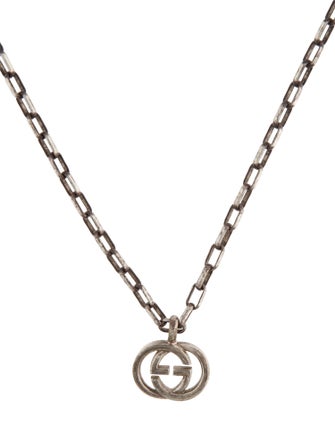 Gucci Interlocking G Pendant Necklace