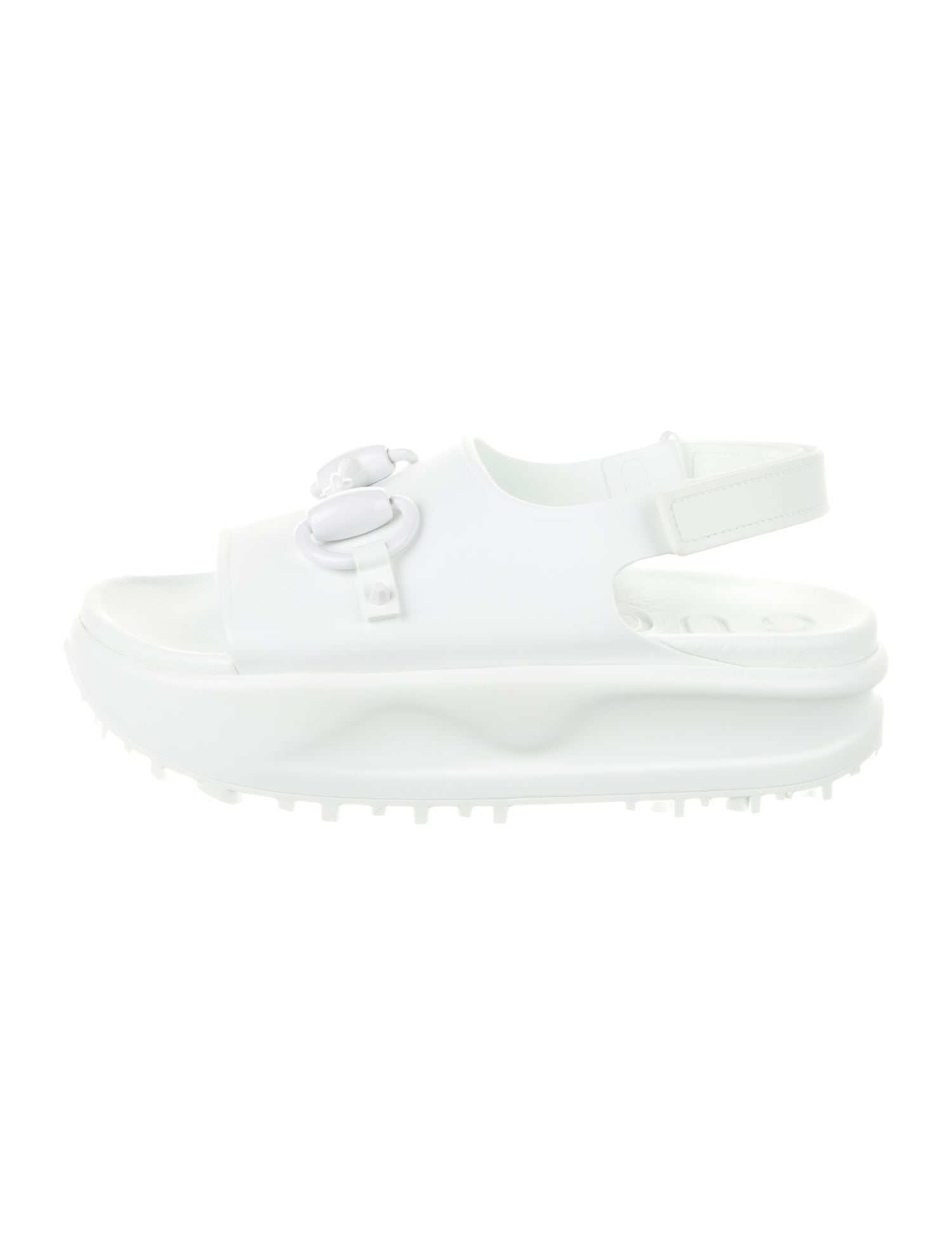 Gucci Horsebit Accent Rubber Slides