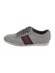 Gucci Sylvie Web Accent Glitter Sneakers