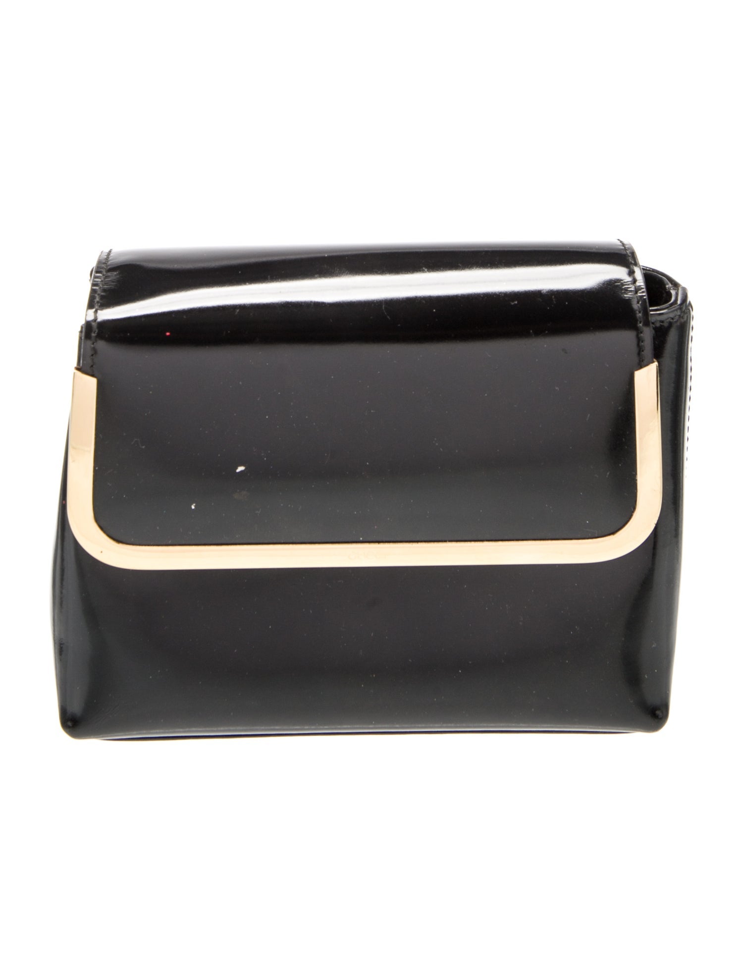 Gucci Patent Leather Evening Bag