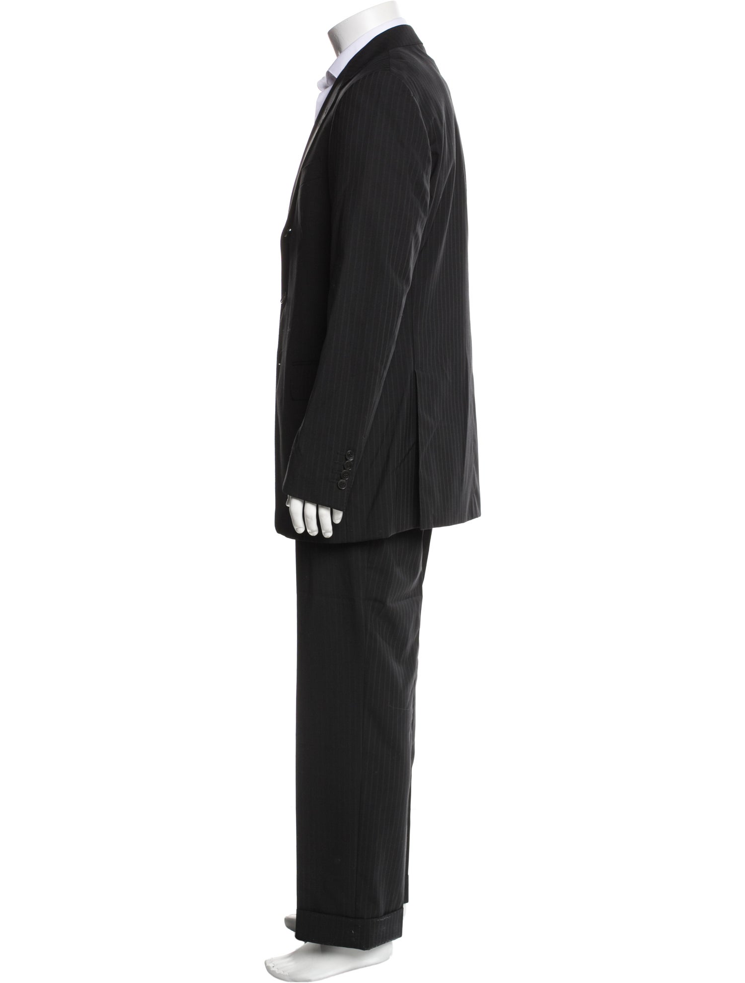 Gucci Wool Striped Two-Piece Suit