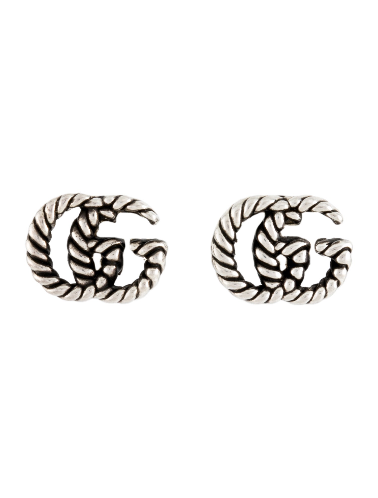 Gucci Marmot Double G Stud Earrings