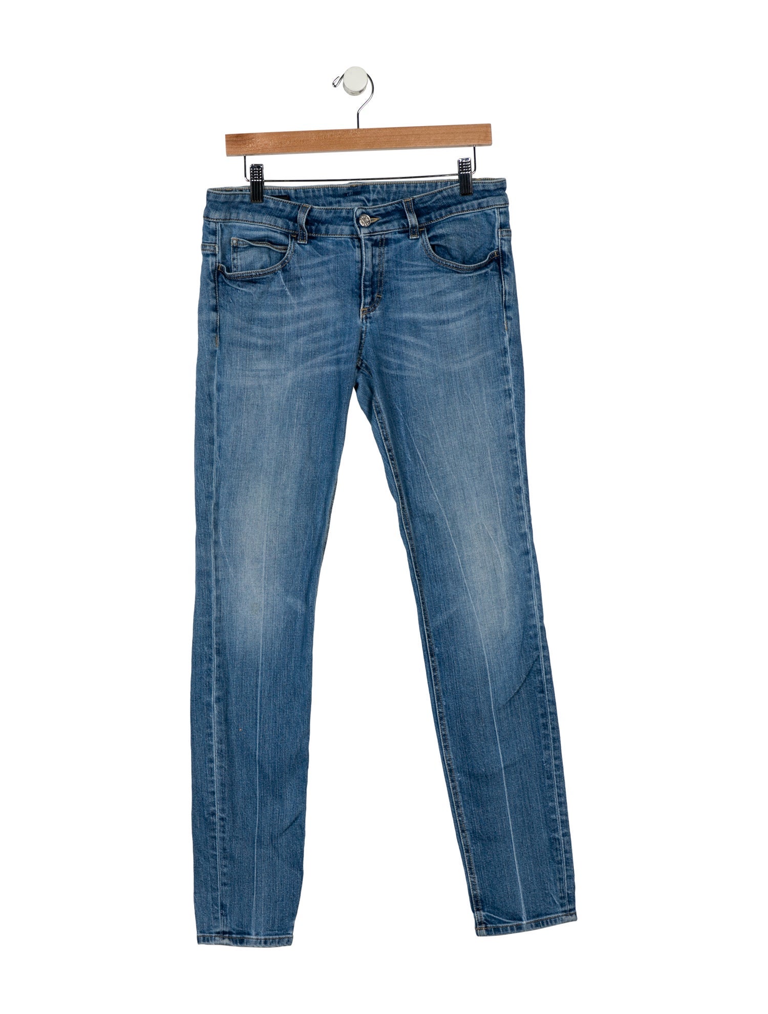 Gucci High-Rise Skinny Leg Jeans