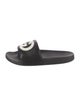 Gucci Interlocking G Logo Leather Slides
