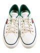 Gucci Web Accent Canvas Sneakers