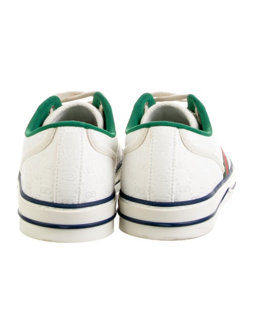 Gucci Web Accent Canvas Sneakers