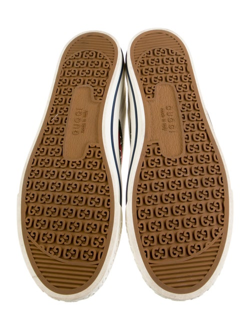 Gucci Web Accent Canvas Sneakers
