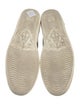 Gucci Web Accent Leather Sneakers