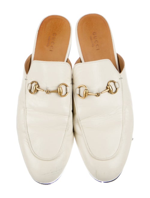 Gucci Horsebit Accent Leather Mules
