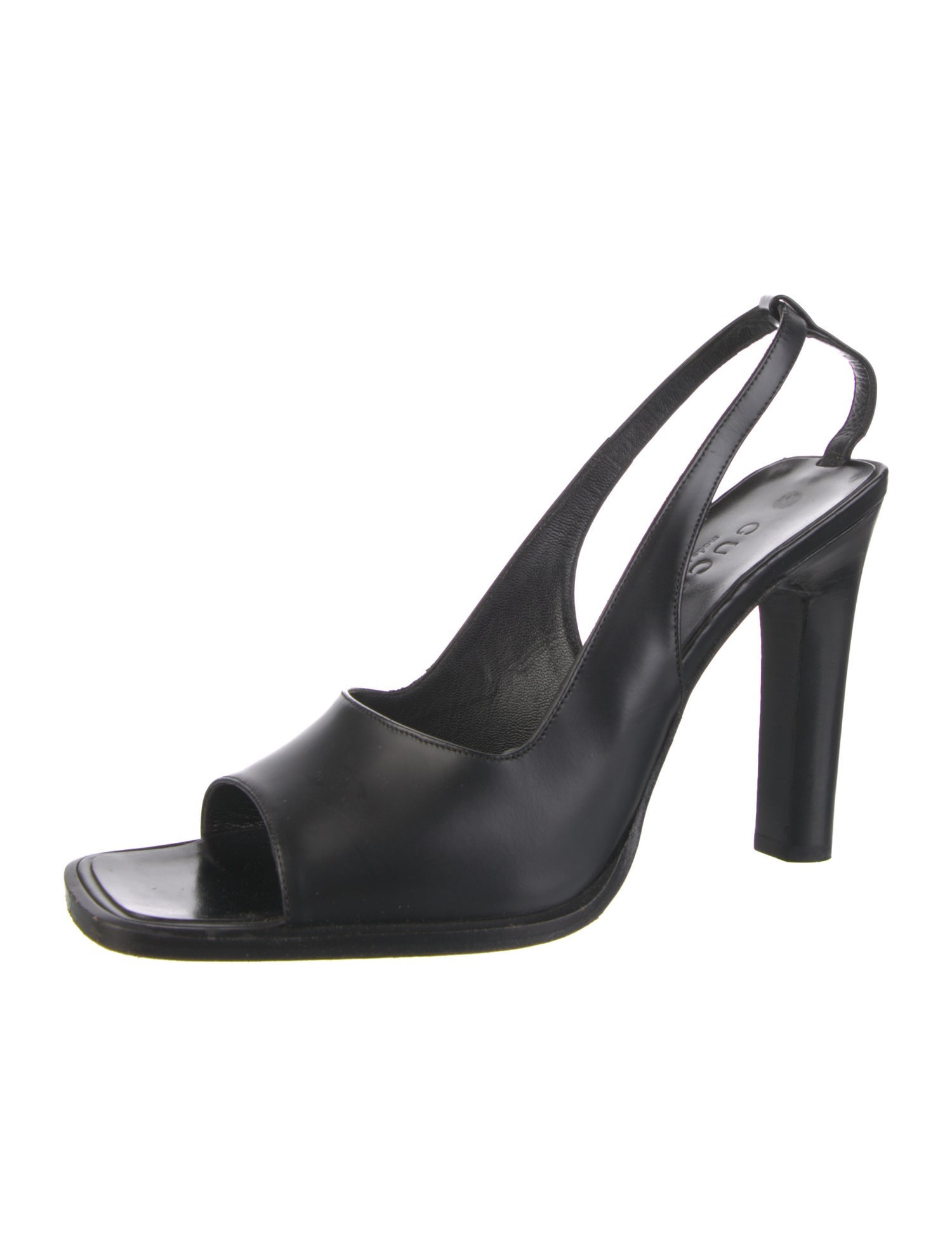 Gucci Leather Slingback Pumps