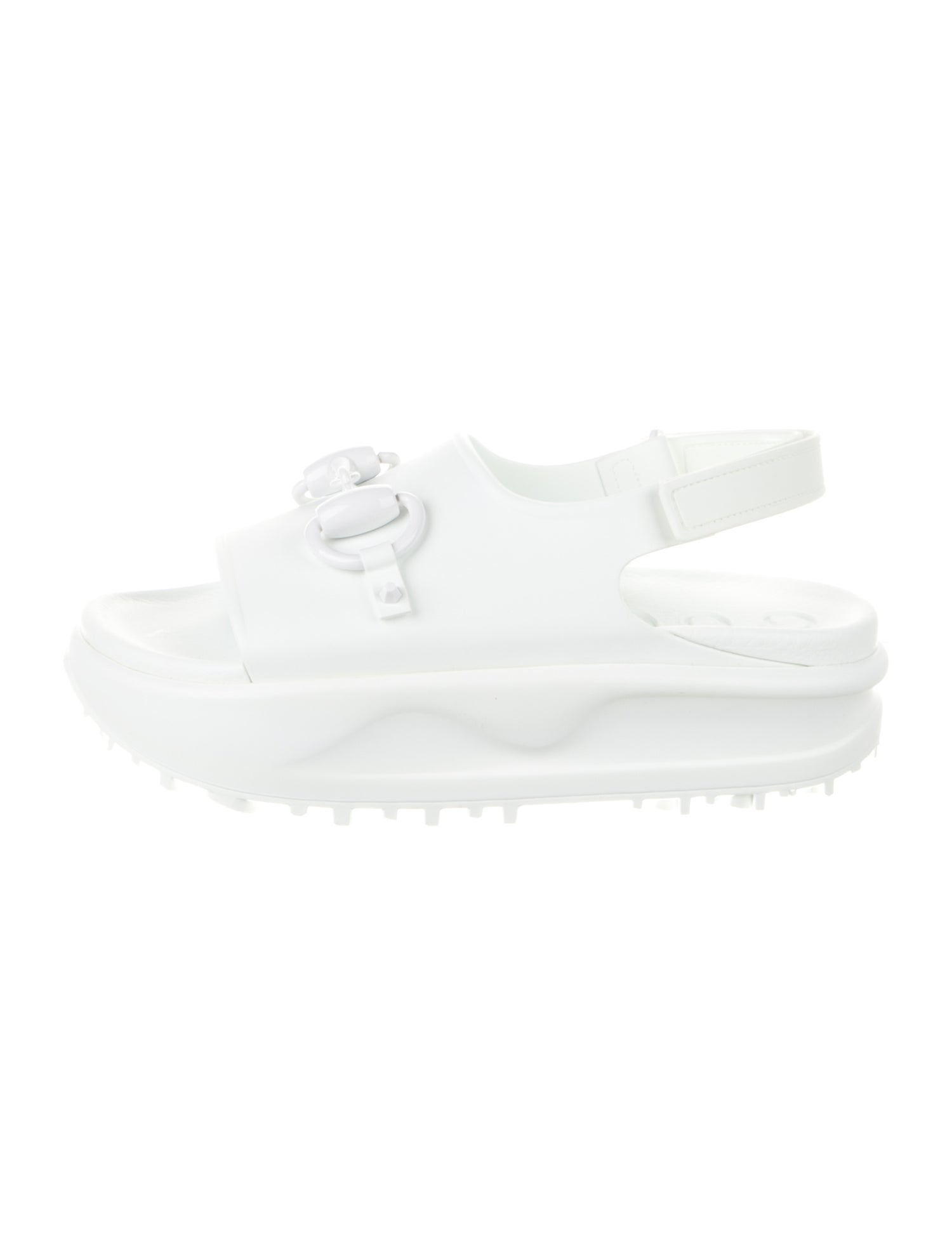 Gucci Horsebit Accent Rubber Slides