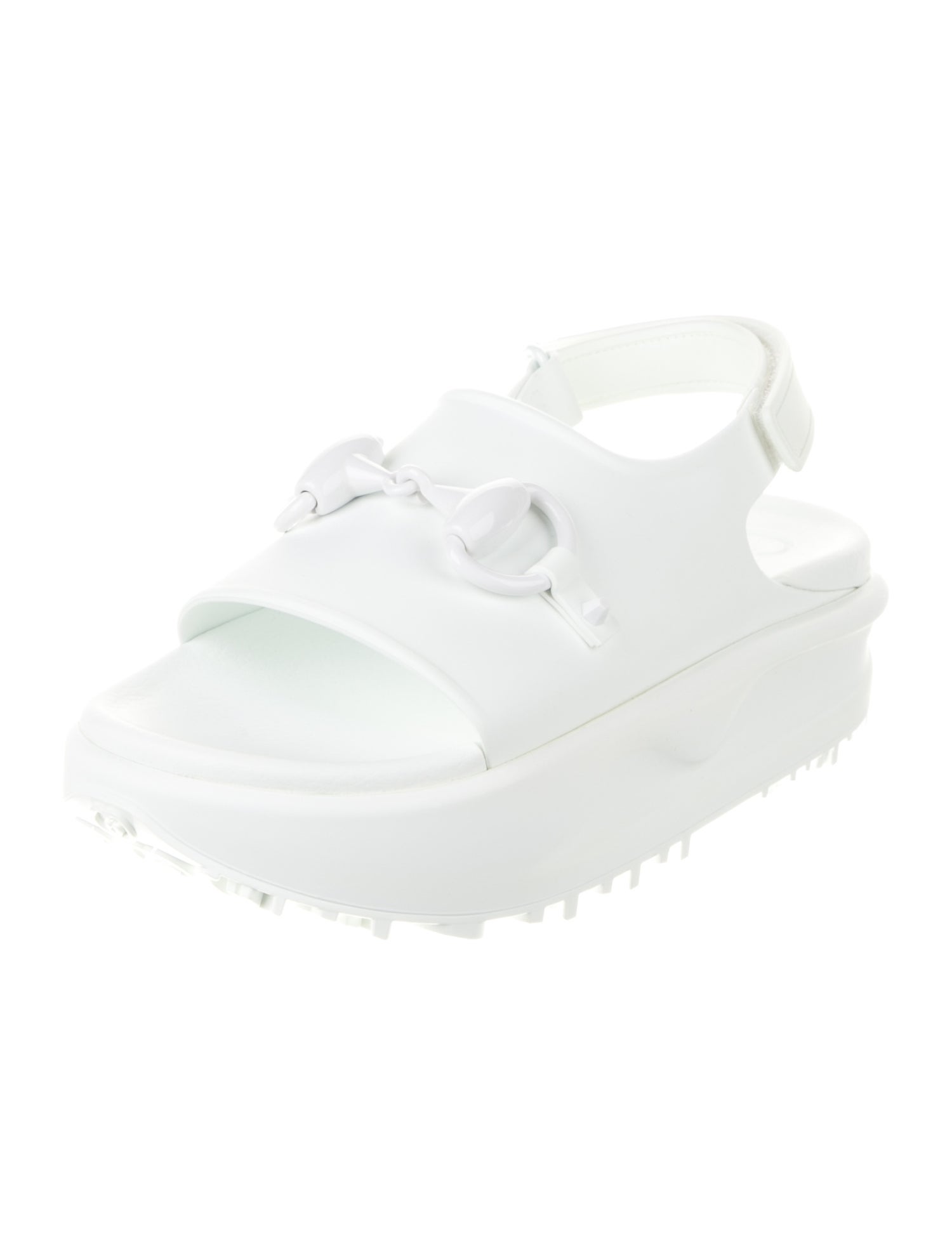 Gucci Horsebit Accent Rubber Slides