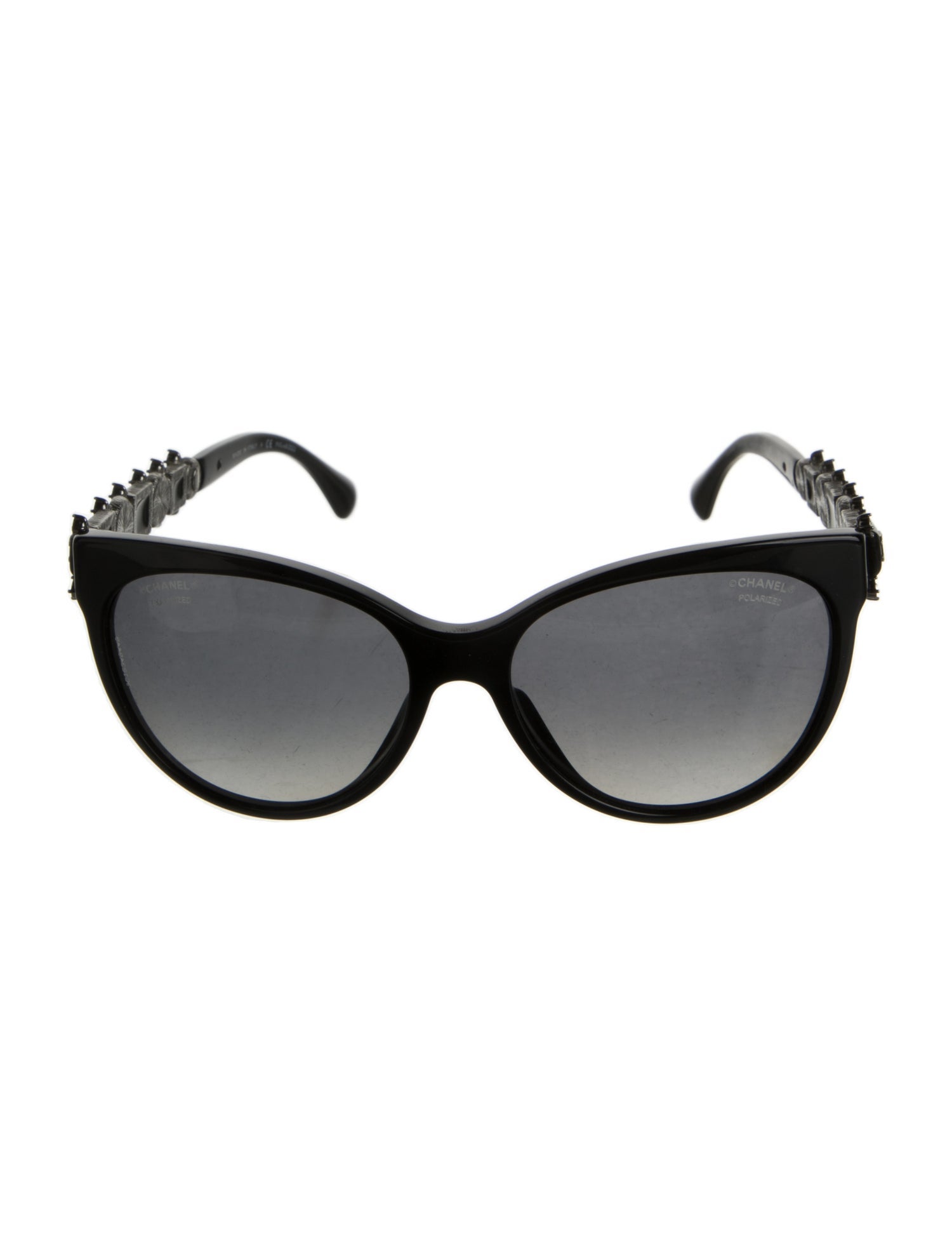 Chanel Double G Logo Cat-Eye Sunglasses
