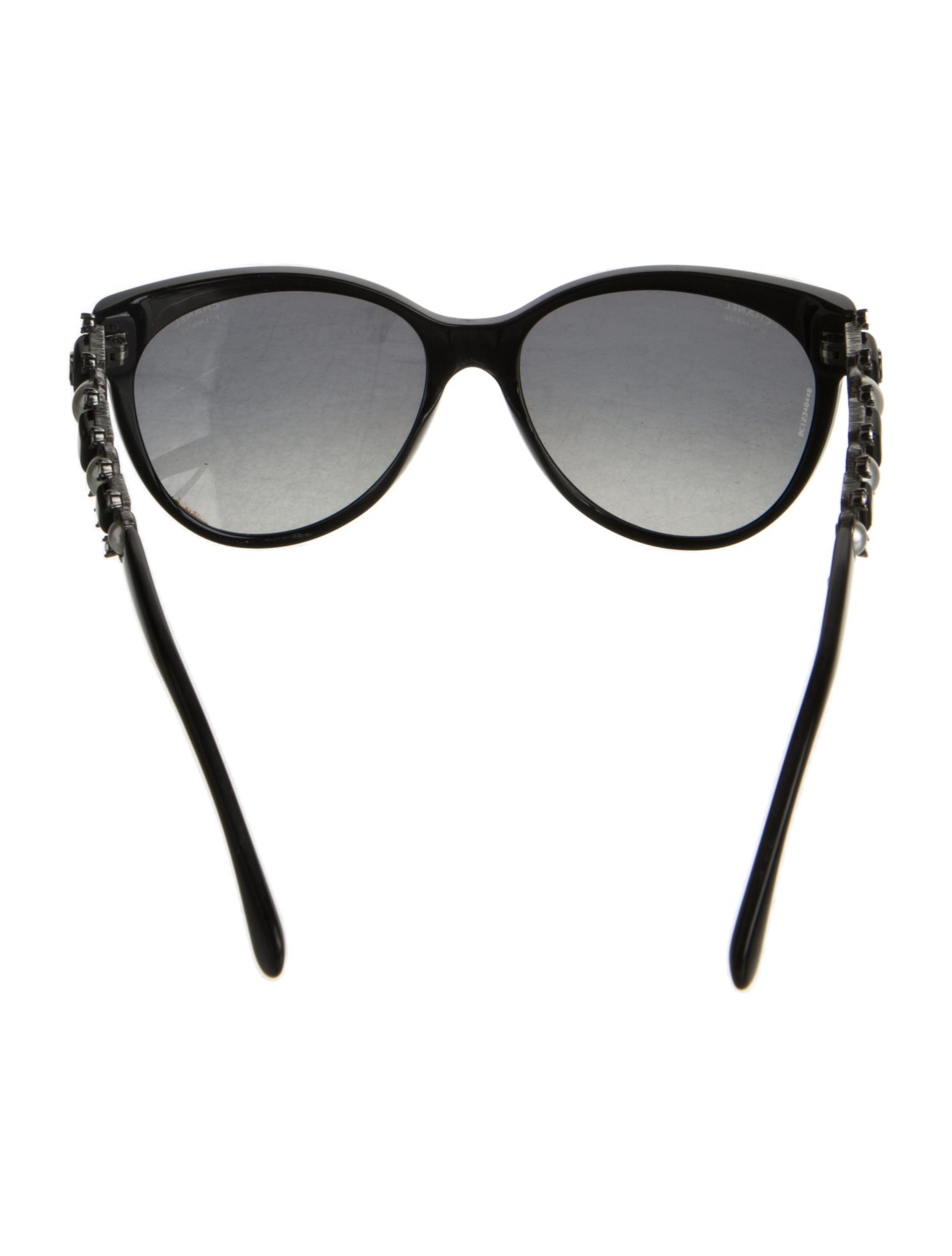 Chanel Double G Logo Cat-Eye Sunglasses