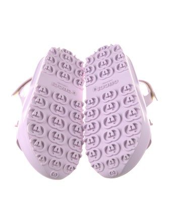 Gucci Horsebit Accent Rubber Slingback Sandals