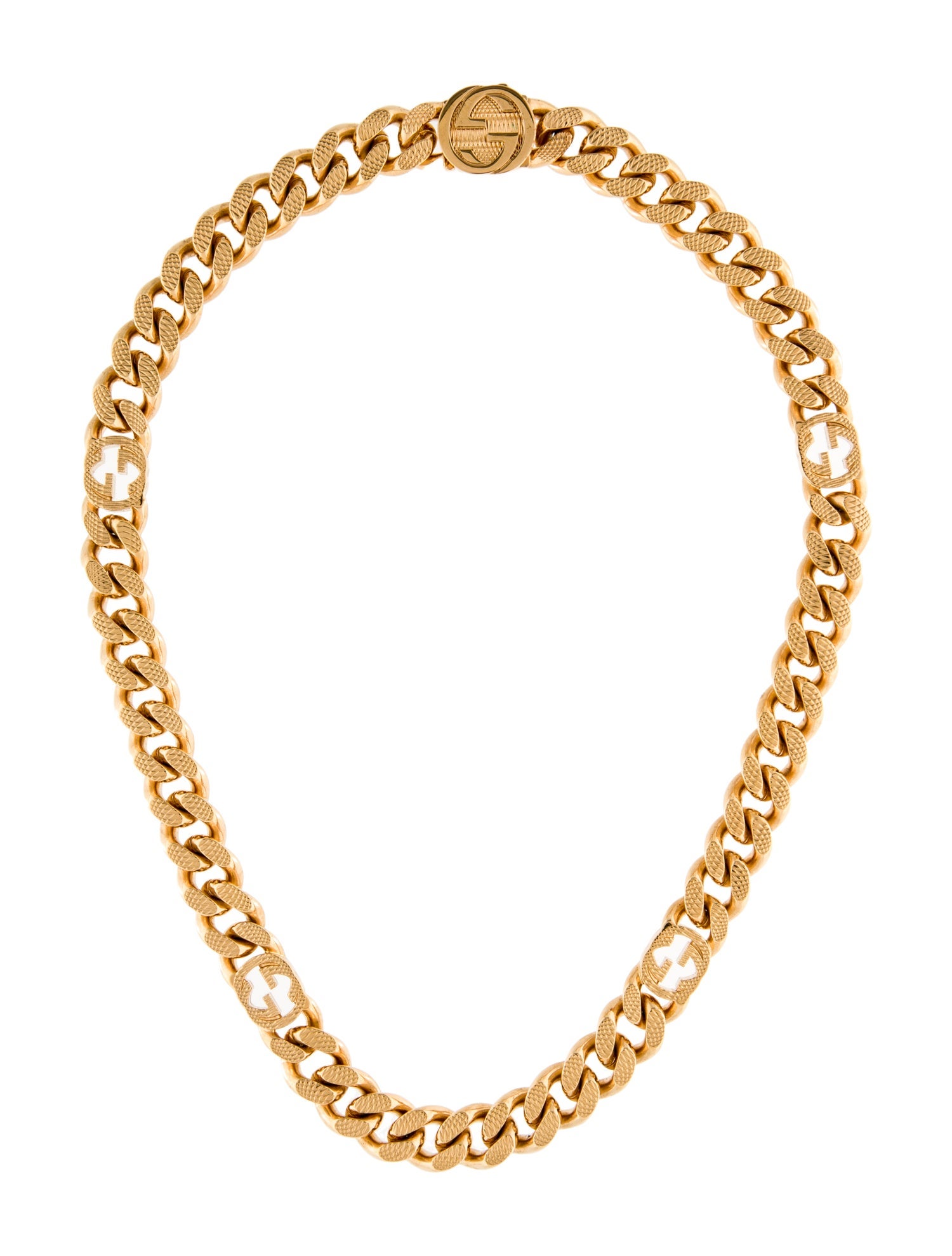 Gucci Gucci Interlocking Chain Necklace