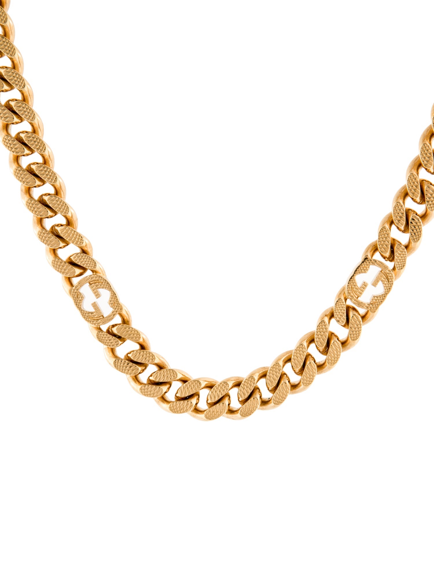 Gucci Gucci Interlocking Chain Necklace