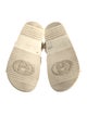 Gucci GG Logo Canvas Sandals
