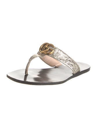 Gucci Leather Slides