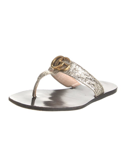 Gucci Leather Slides