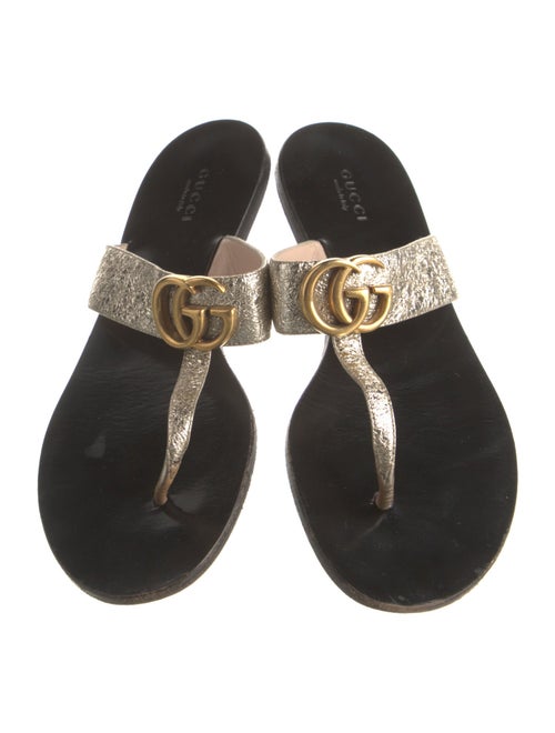 Gucci Leather Slides