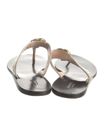 Gucci Leather Slides