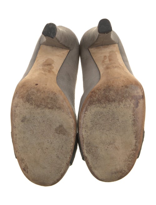 Gucci Interlocking G Logo Suede Pumps