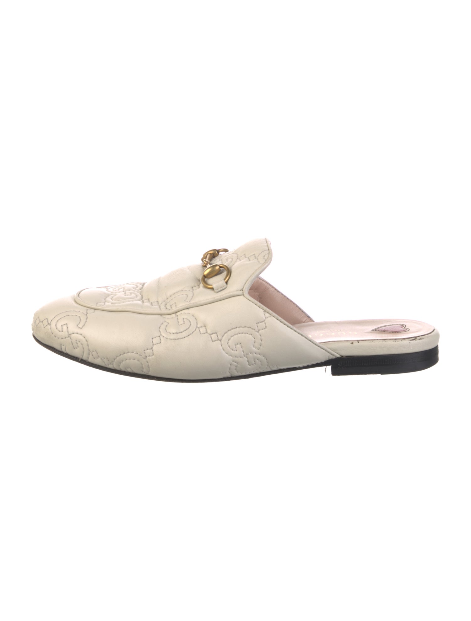 Gucci Horsebit Accent Leather Mules