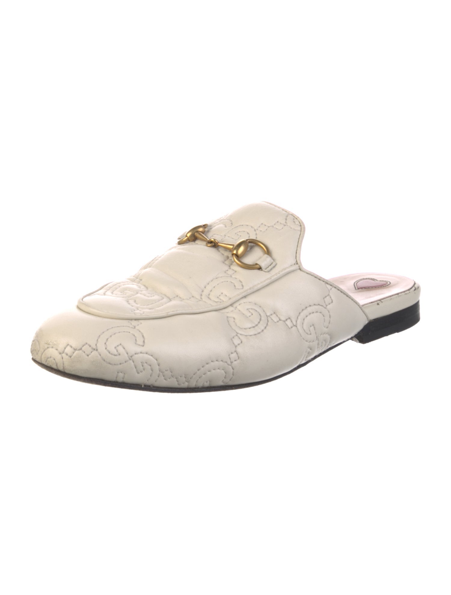 Gucci Horsebit Accent Leather Mules