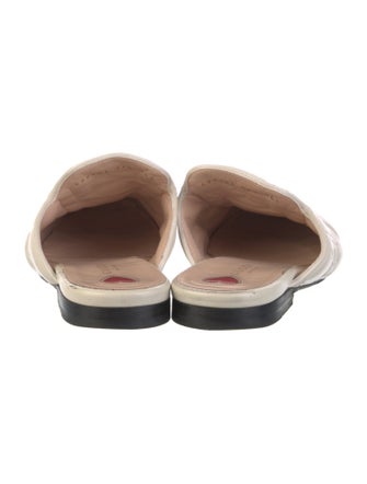 Gucci Horsebit Accent Leather Mules