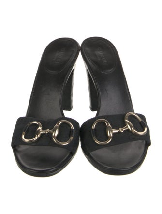 Gucci GG Canvas Canvas Slides