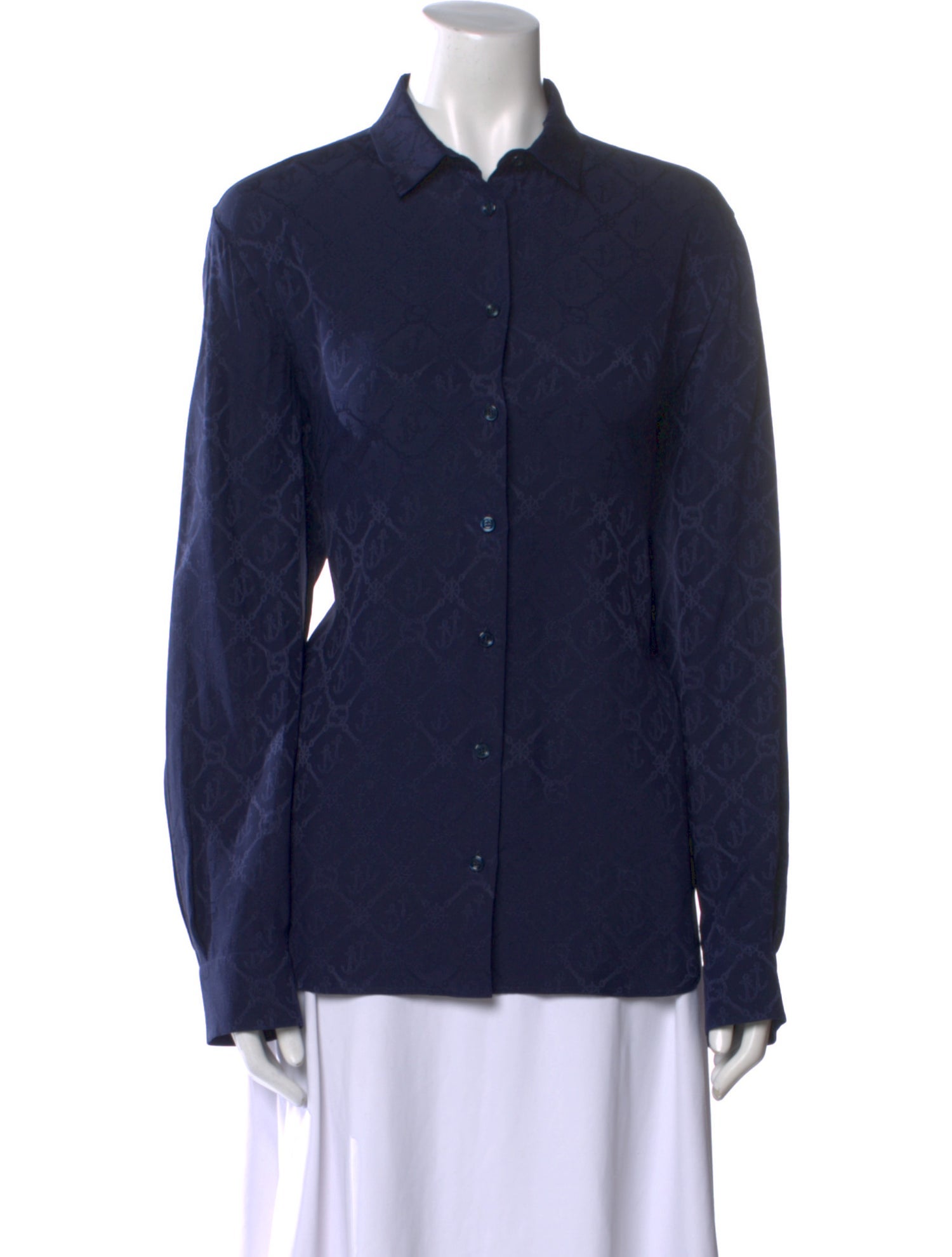 Gucci 2023 Silk Button-Up Top