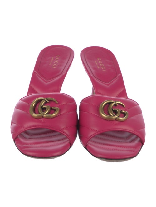 Gucci Leather Slides