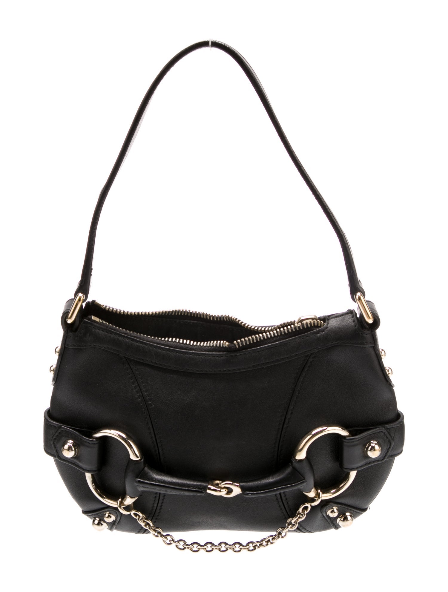 Gucci GG Canvas Horsebit Chain Mini