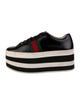 Gucci Web Accent Leather Chunky Sneakers