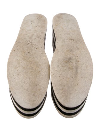 Gucci Web Accent Leather Chunky Sneakers