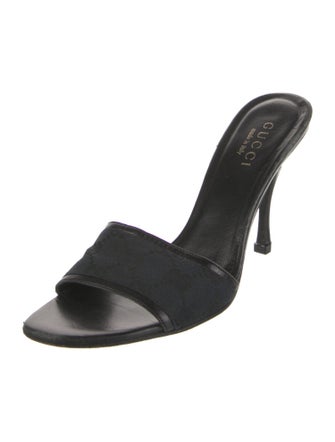 Gucci GG Canvas Canvas Slides