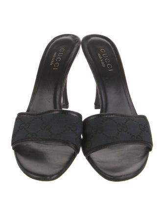 Gucci GG Canvas Canvas Slides