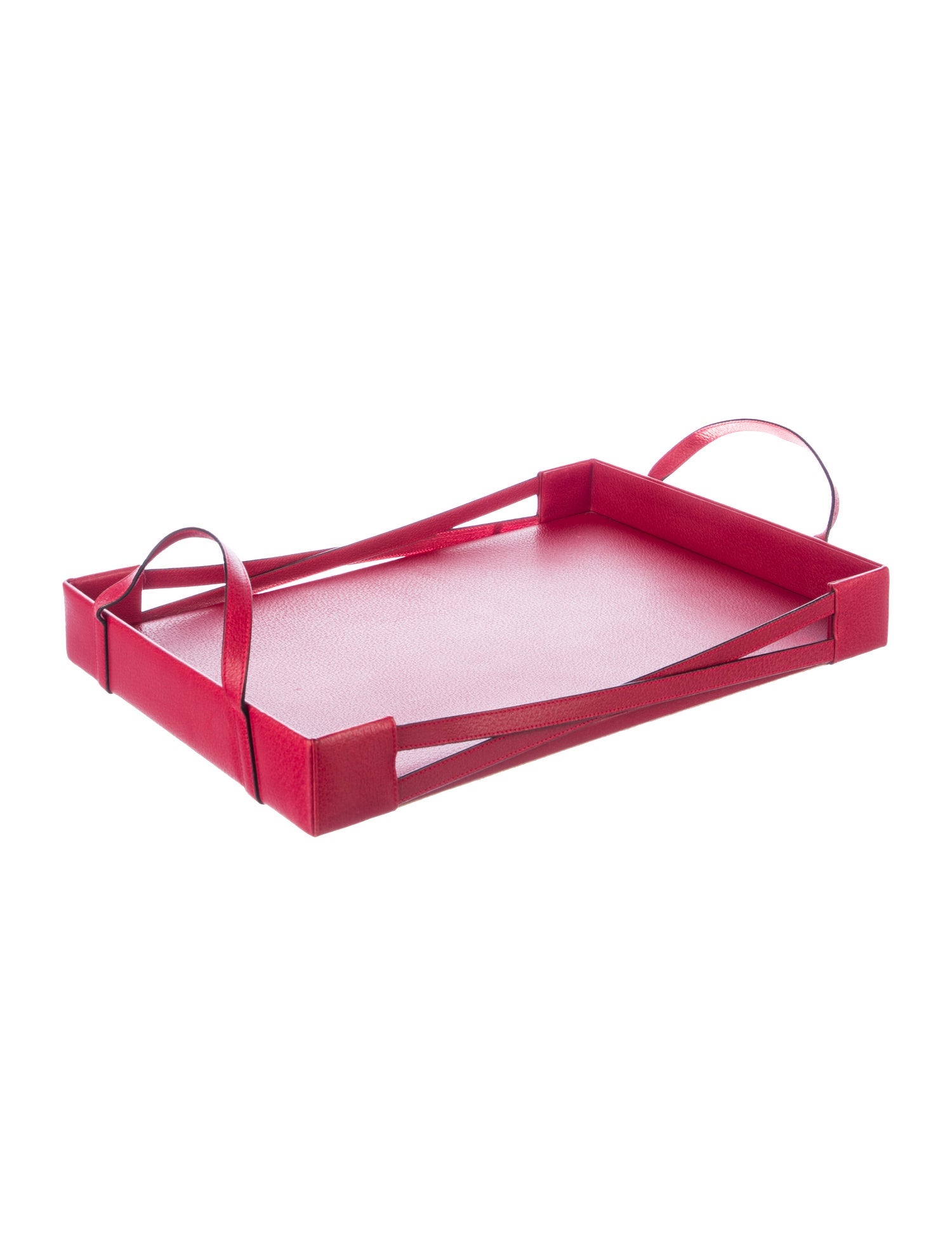 Gucci Vintage Leather Tray