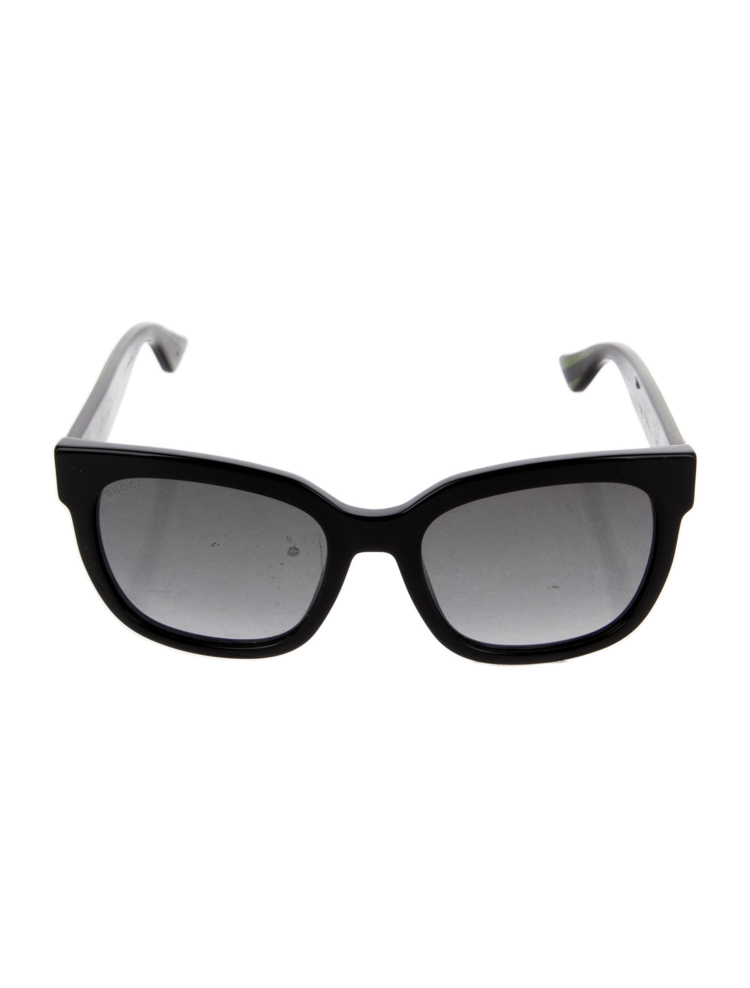 Gucci Web Accent Square Sunglasses