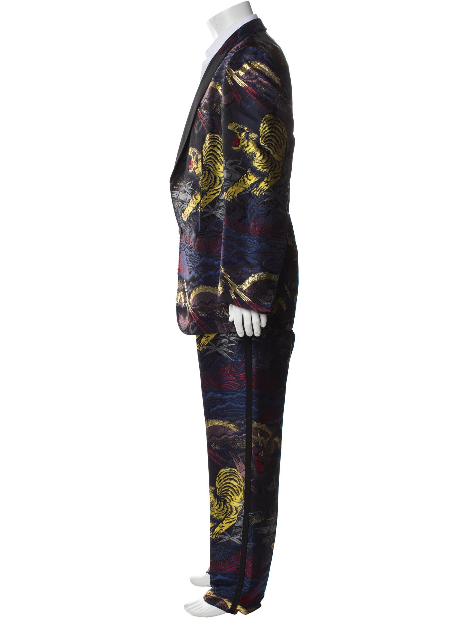 Gucci Printed Two-Piece Tuxedo