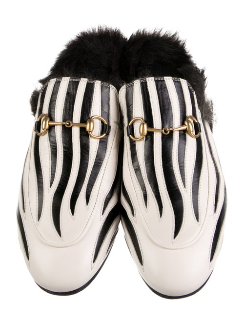 Gucci 1955 Horsebit Accent Leather Mules